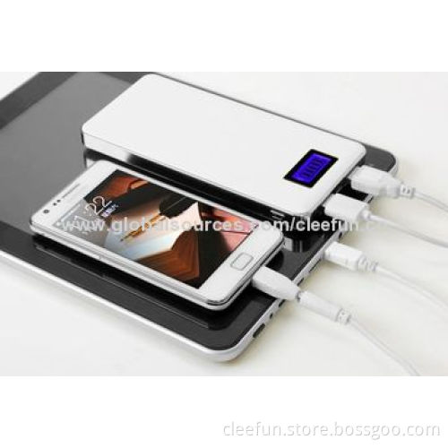 Portable Mobile Phone Power Bank for Various Smartphones, with 12,000mA Capacity, for Tablets